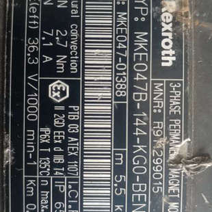 KG0 144 BENN剪线 047B 力士乐电机MKE