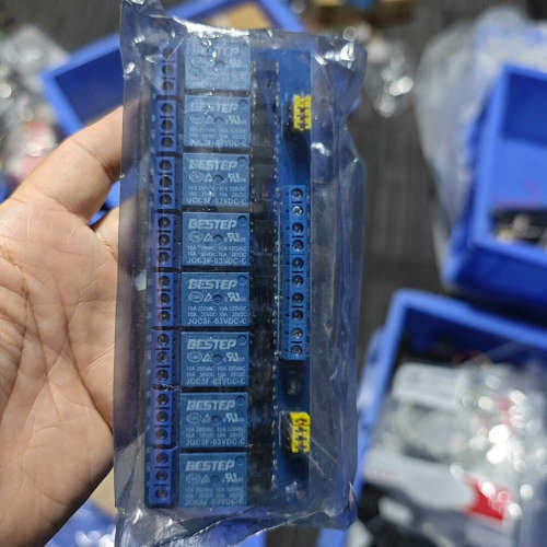 BESTEP 8路继电器模块3.3v5v12v24v高低电平
