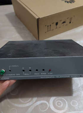 荷兰eela audio EA815，没电源无法试机，所以说