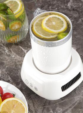 BOUNAELECTRIC小型台式迷你桌面加热高70度快速制冷杯制暖杯