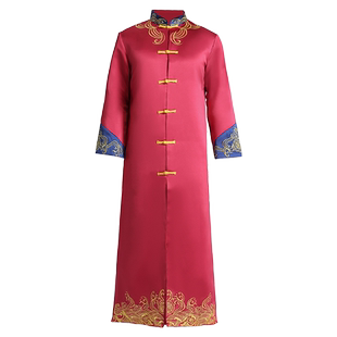 伴郎服中式创意搞笑男士汉服结婚礼服大马褂兄弟团装唐装旗袍古装