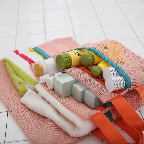 收纳袋衣物多功能分类同款刘涛整理网格直销旅行网包四件套装,收纳整理,卫生巾收纳包,淘宝优惠券,粉丝福利购,淘宝优惠卷