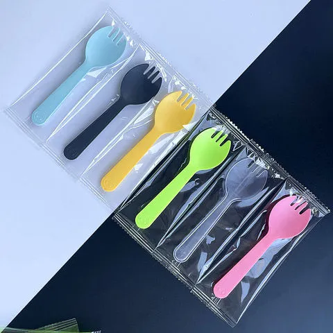 蛋糕甜品叉勺加厚独立包装水果捞一次性一体冰淇淋食品级塑料雪糕,餐饮具,一次性勺子/叉子,淘宝优惠券,粉丝福利购,淘宝优惠卷