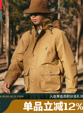 danner丹纳 美式工装夹克-Woodsman 2L GTX Jacket 男士户外防水