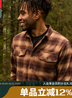 Danner丹纳男款长袖法兰绒衬衫Cedar Mill Cotton Flannel