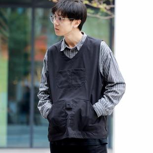 围裙马甲防泼水罩衣围兜工具包餐饮咖啡园艺理发工作家用厨房围腰