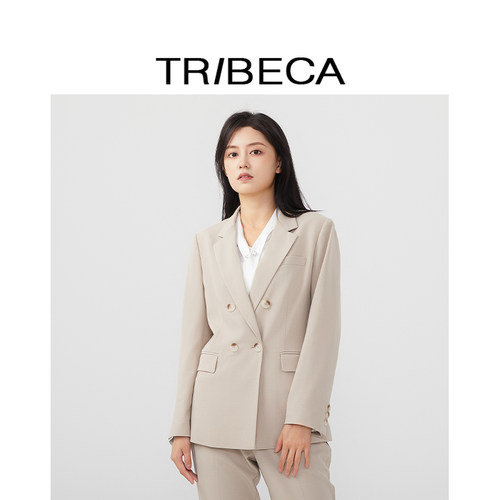TRIBECA翠贝卡修身长袖小西服