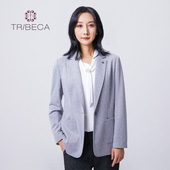 TRIBECA 外套 百搭西装 翠贝卡春秋商场同款 灰色女士通勤气质修身