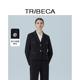 TRIBECA 女外套 西服职业正装 翠贝卡2025秋冬新商场同款 黑色韩版