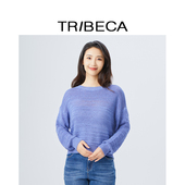 针织衫 TRIBECA翠贝卡商场同款 春宽松百搭显瘦长袖