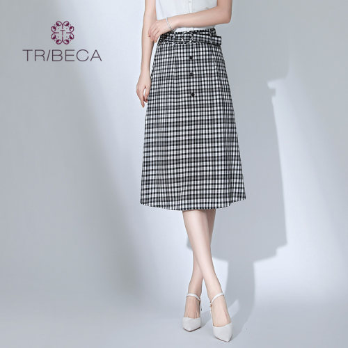 tribeca翠贝卡高腰显瘦半身裙
