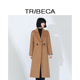 百搭中长款 TRIBECA翠贝卡商场同款 秋冬女士时尚 含绵羊毛呢子大衣