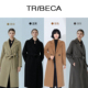 翠贝卡商场同款 新款 纯羊毛法式 毛呢外套冬季 通勤大衣修身 TRIBECA
