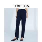 新款 装 商场同款 休闲通勤西服裤 修身 TRIBECA翠贝卡2025年春季