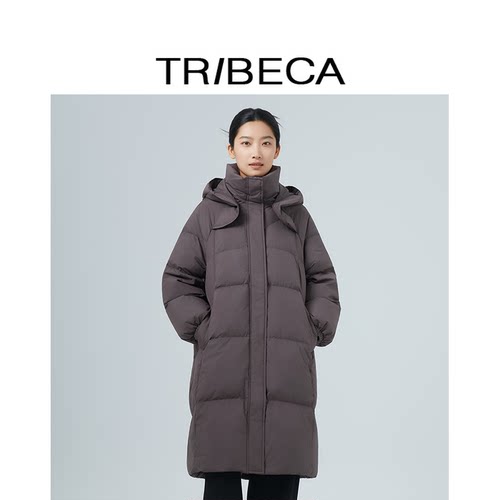 TRIBECA翠贝卡中长款羽绒服