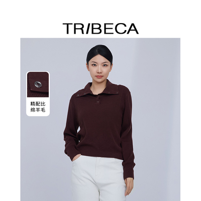 TRIBECA翠贝卡2025年春季针织衫