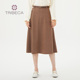 TRIBECA翠贝卡商场同款 秋复古高腰气质显瘦半身裙