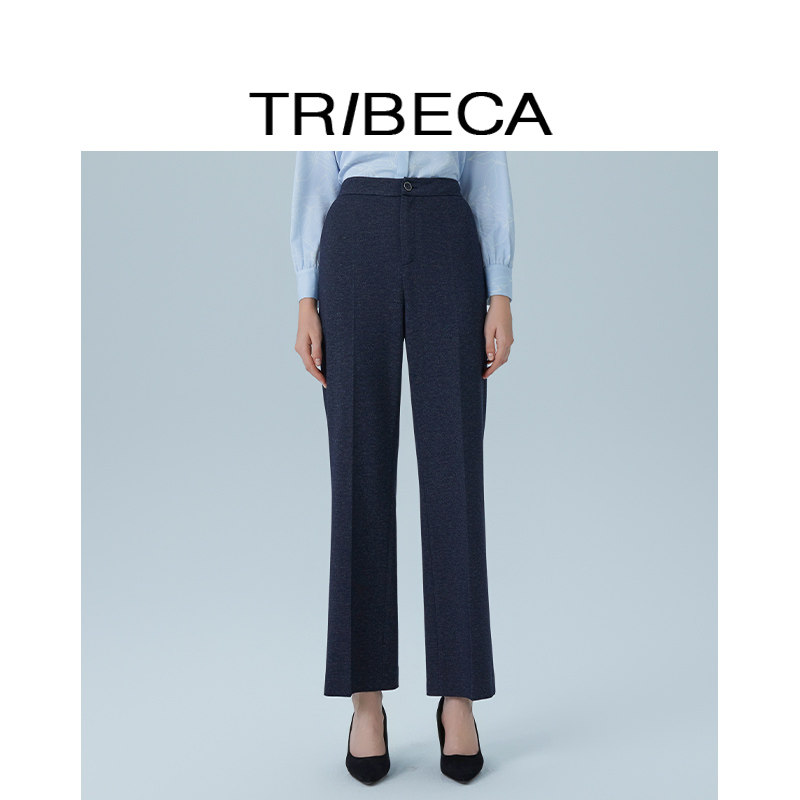TRIBECA翠贝卡2025秋新款商场同款职业正装裤直筒西装裤女休闲裤