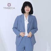 TRIBECA翠贝卡秋季 外套 西装 商场同款 女通勤纯色长袖