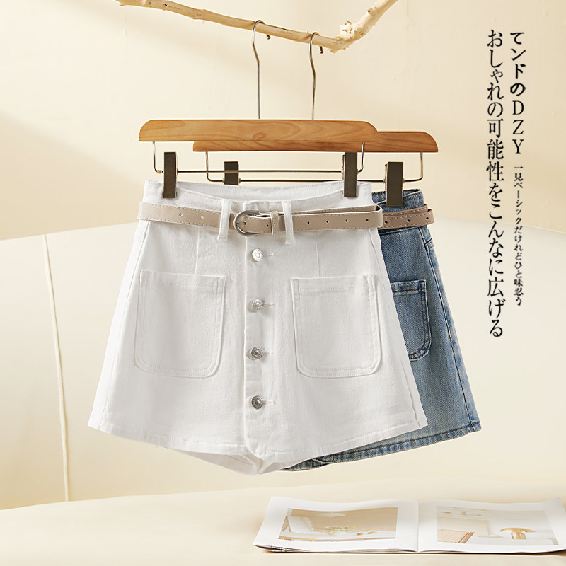 牛仔宽松短裙裤女2025年夏季短裤