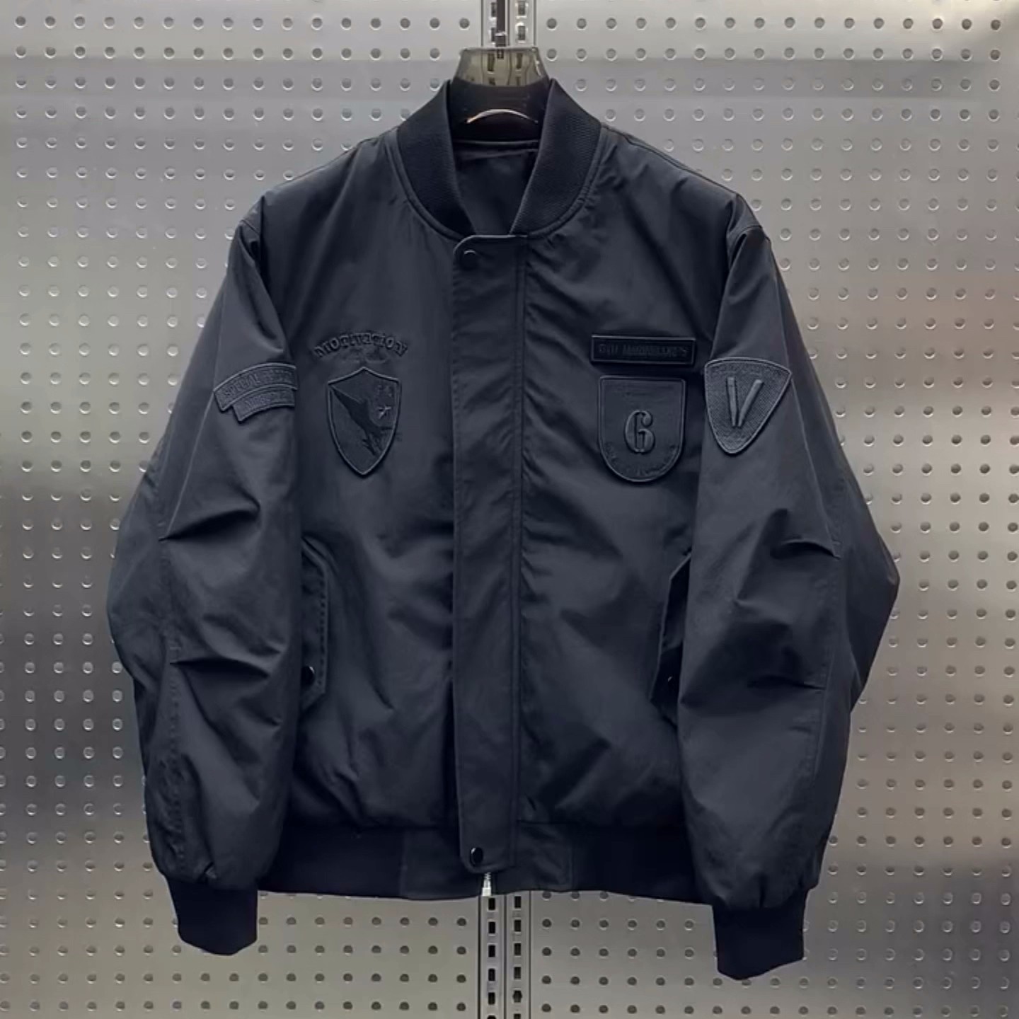 潮牌时尚棒球领羽绒服男士2025新款冬季加厚刺绣外套百搭宽松上衣