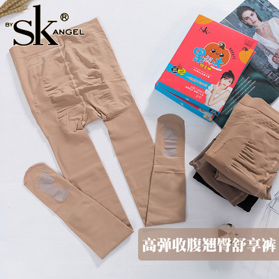 sk8275正品旗舰店果然大舒享裤西瓜档加大丝袜春秋连裤打底袜280D