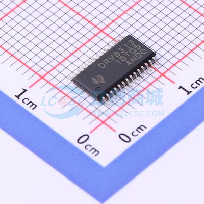 DRV8313PWP HTSSOP-28-EP-4.5mm 全新原装 TI(德州仪器)