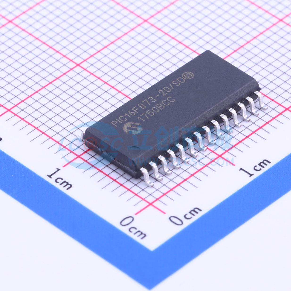 PIC16F873-20/SO SOIC-28-300mil  全新现货