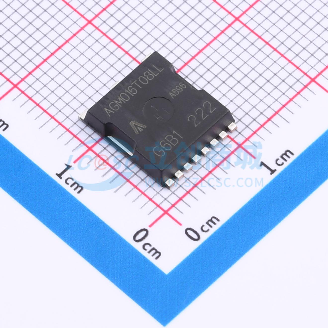 AGM016T08LL AGM-Semi(芯控源) TOLL-8L 场效应管 现货