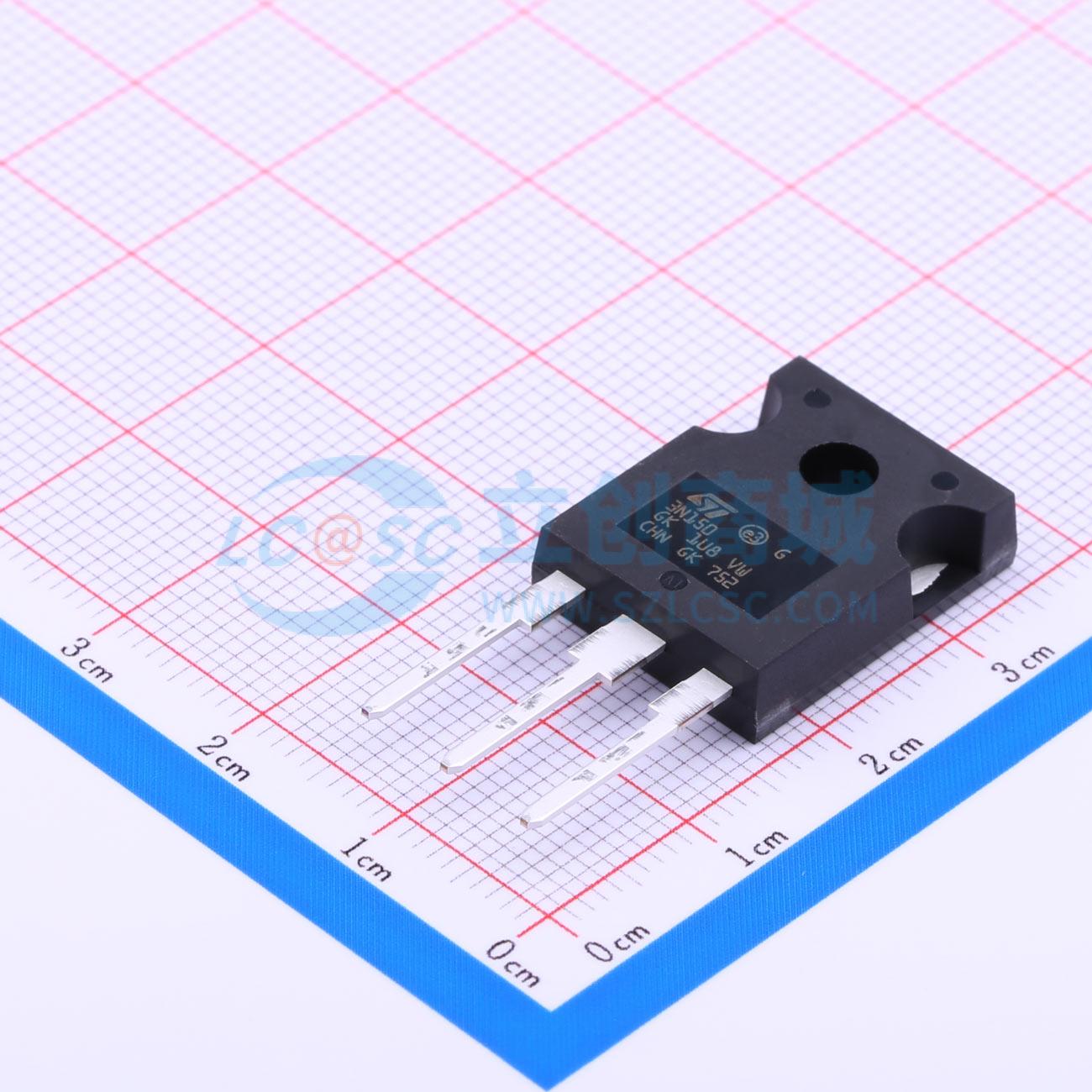 STW3N150 ST(意法半导体) TO-247-3 场效应管 现货