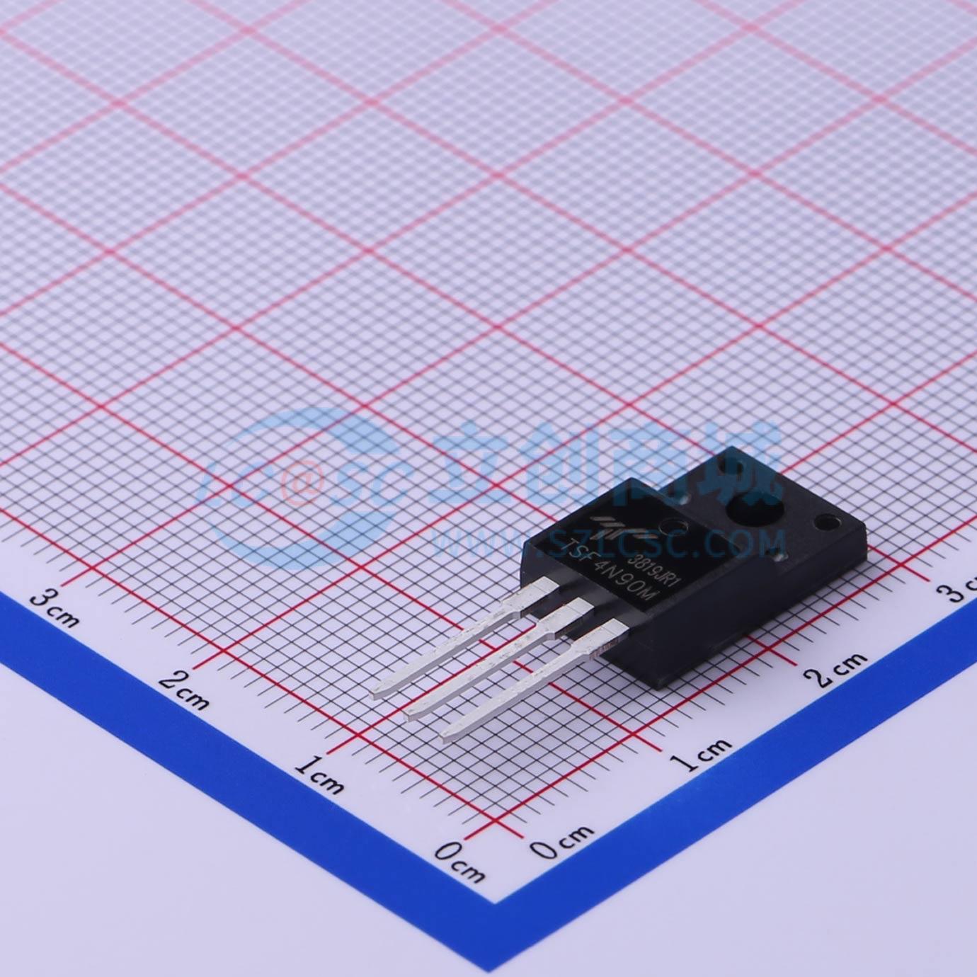 TSF4N90M Truesemi(信安) TO-220FP-3 场效应管 现货