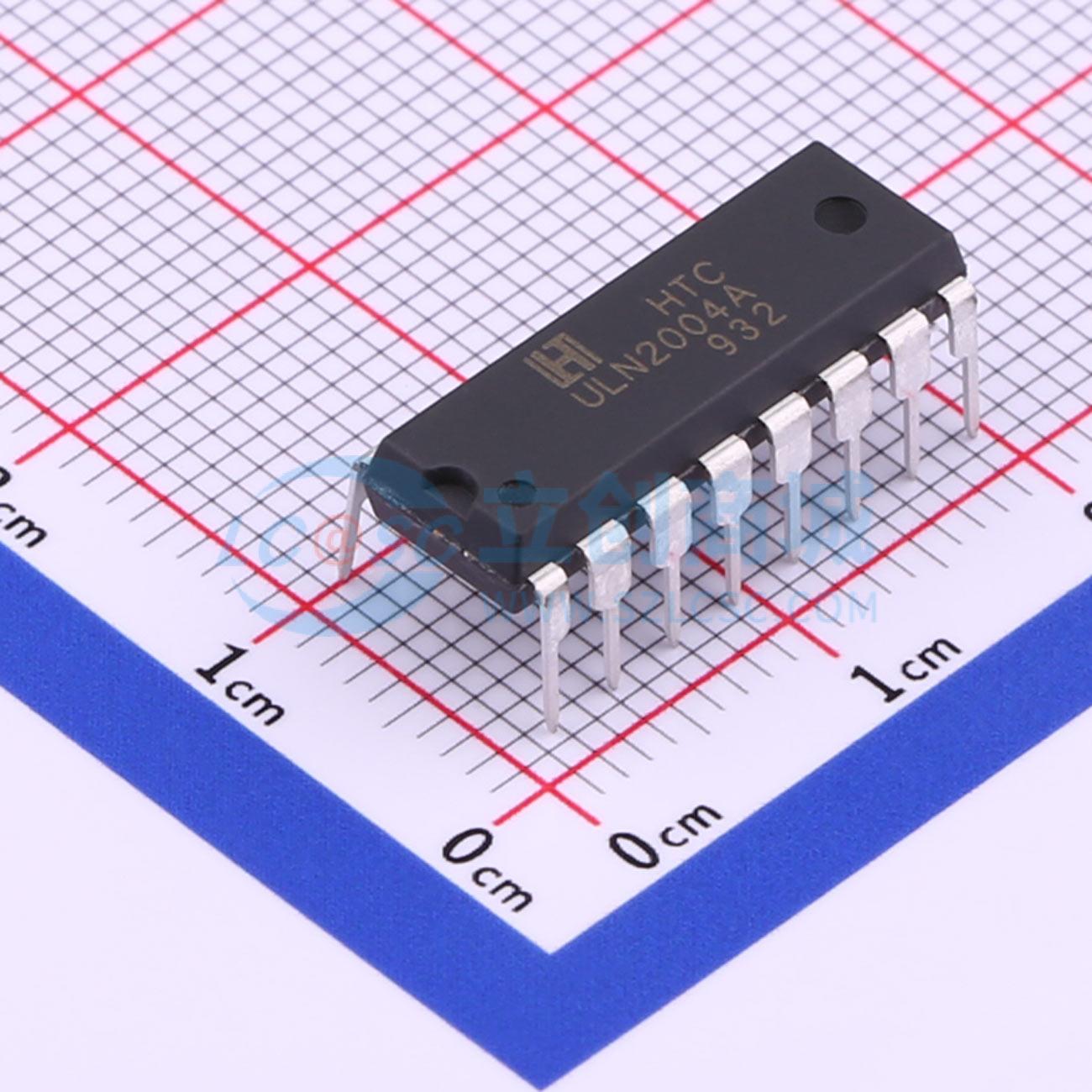 ULN2004AN HTC DIP-16 达林顿晶体管阵列 现货