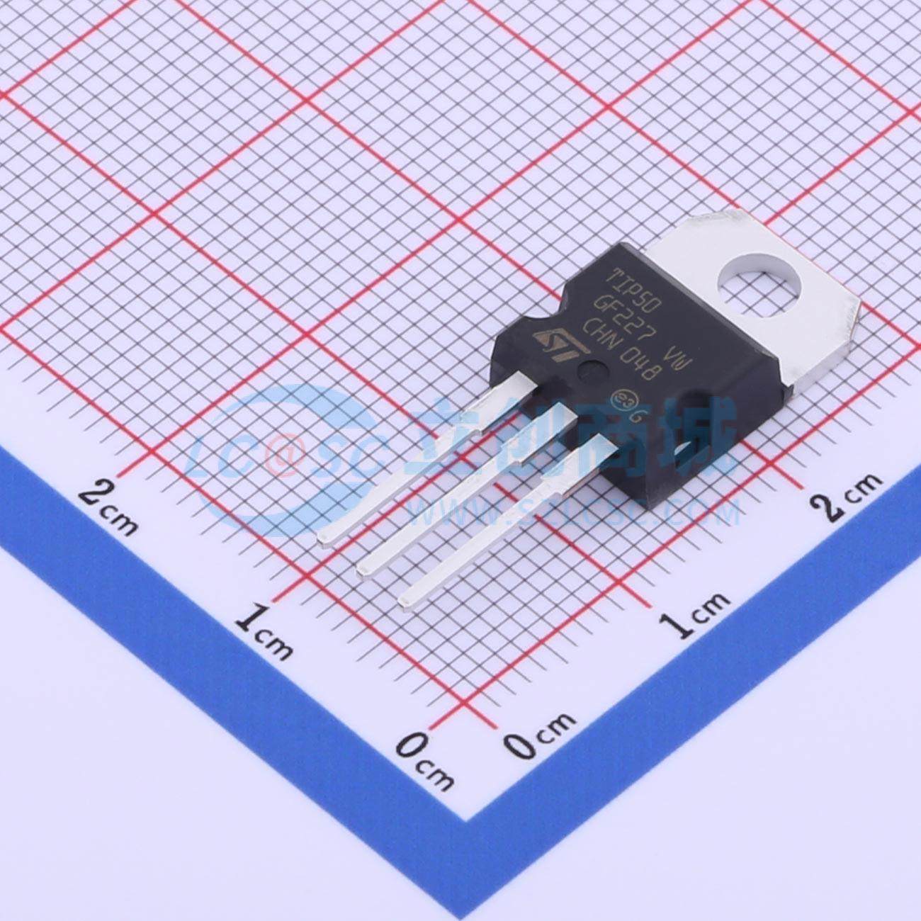 TIP50 ST(意法半导体) TO-220 三极管 现货,电子元器件市场,场效应管,淘宝优惠券,粉丝福利购,淘宝优惠卷