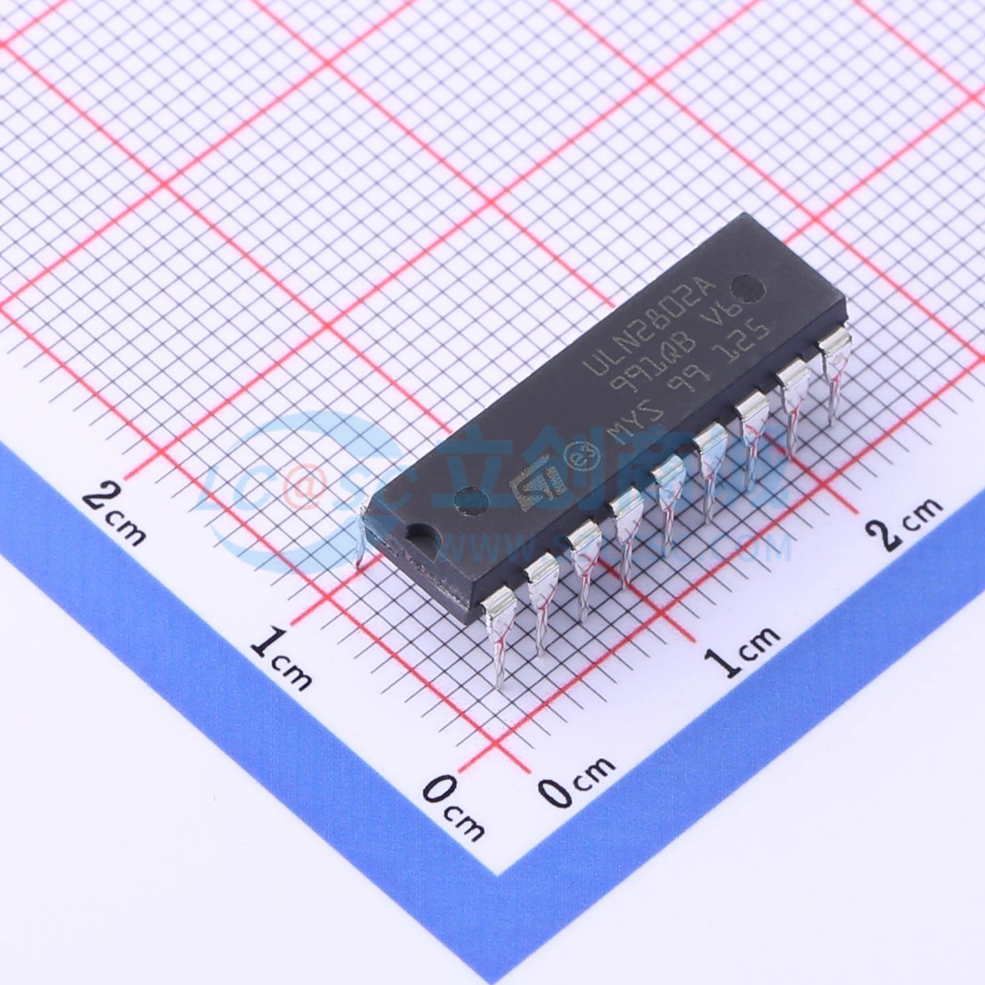 ULN2802A ST(意法半导体) DIP-18 达林顿晶体管阵列 现货