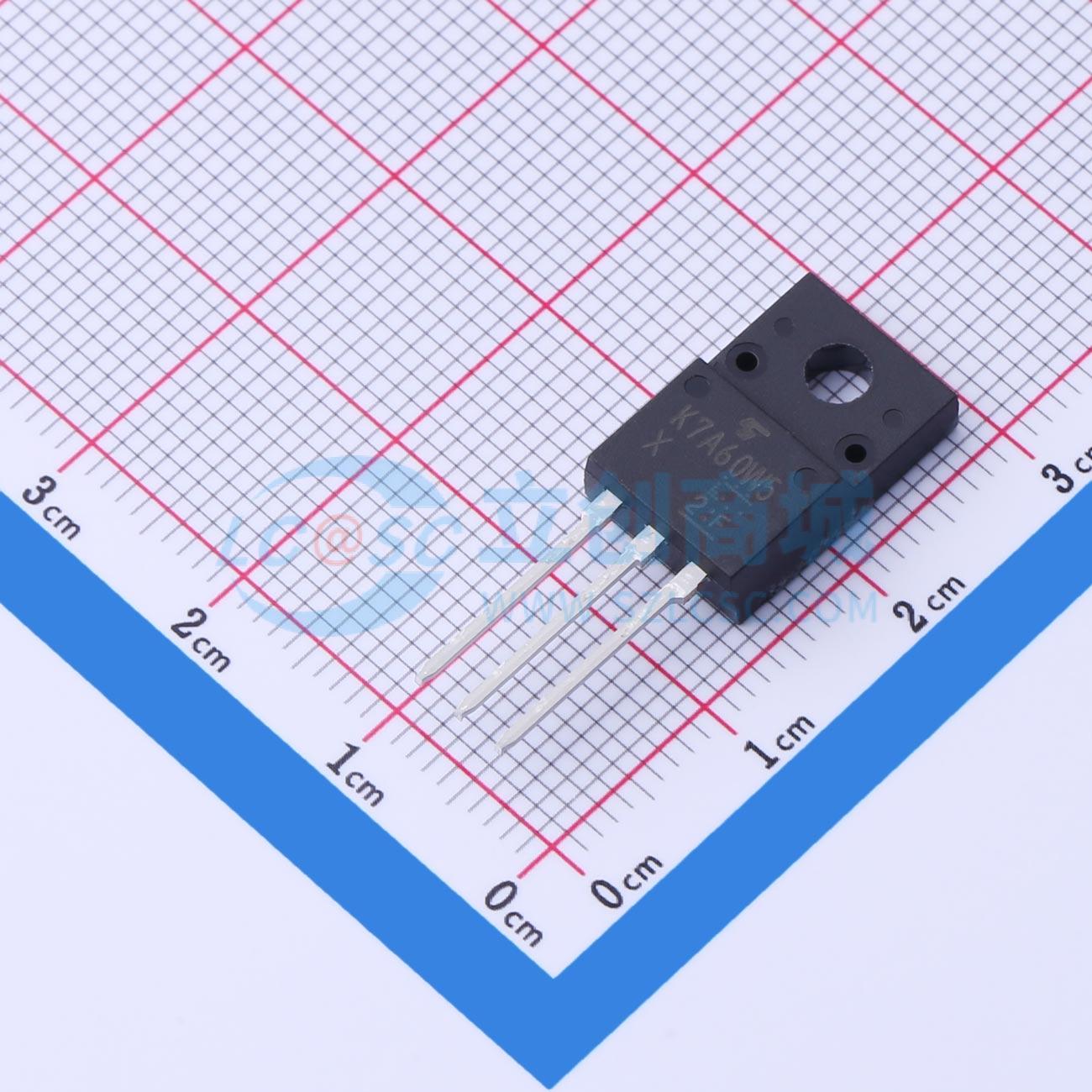 TK7A60W5,S5VX(M TOSHIBA(东芝) TO-220SIS 场效应管 现货