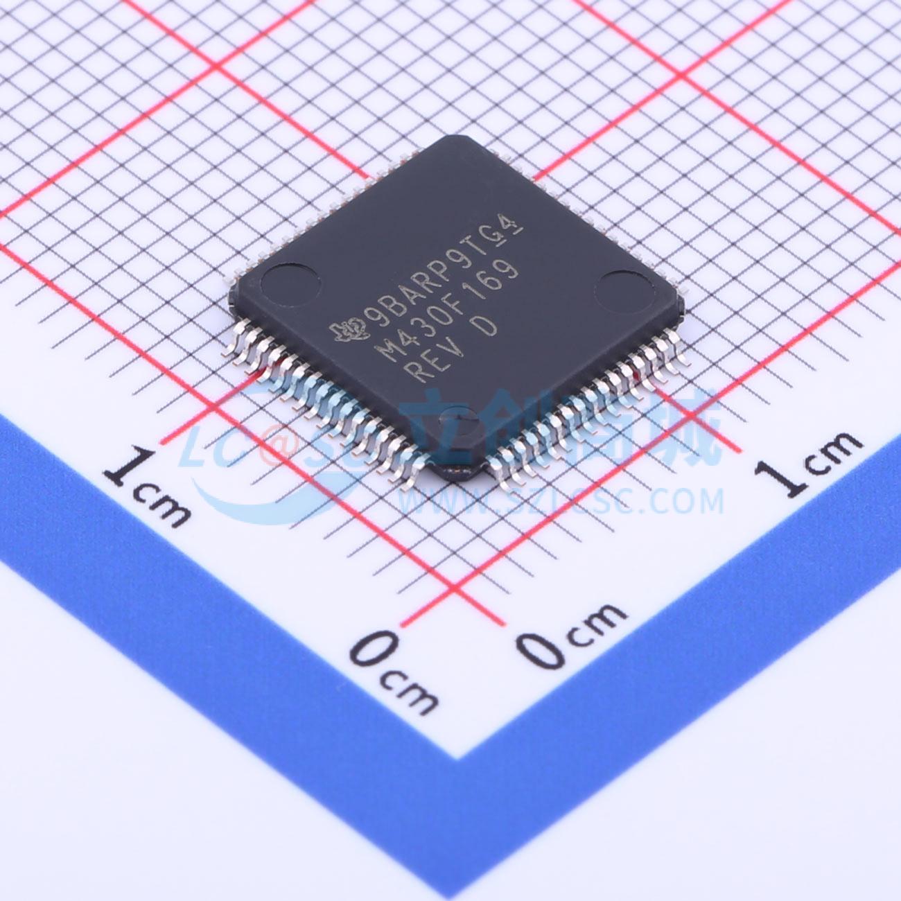 MSP430F169IPM LQFP-64(10x10) 全新原装 TI(德州仪器) - 实物图