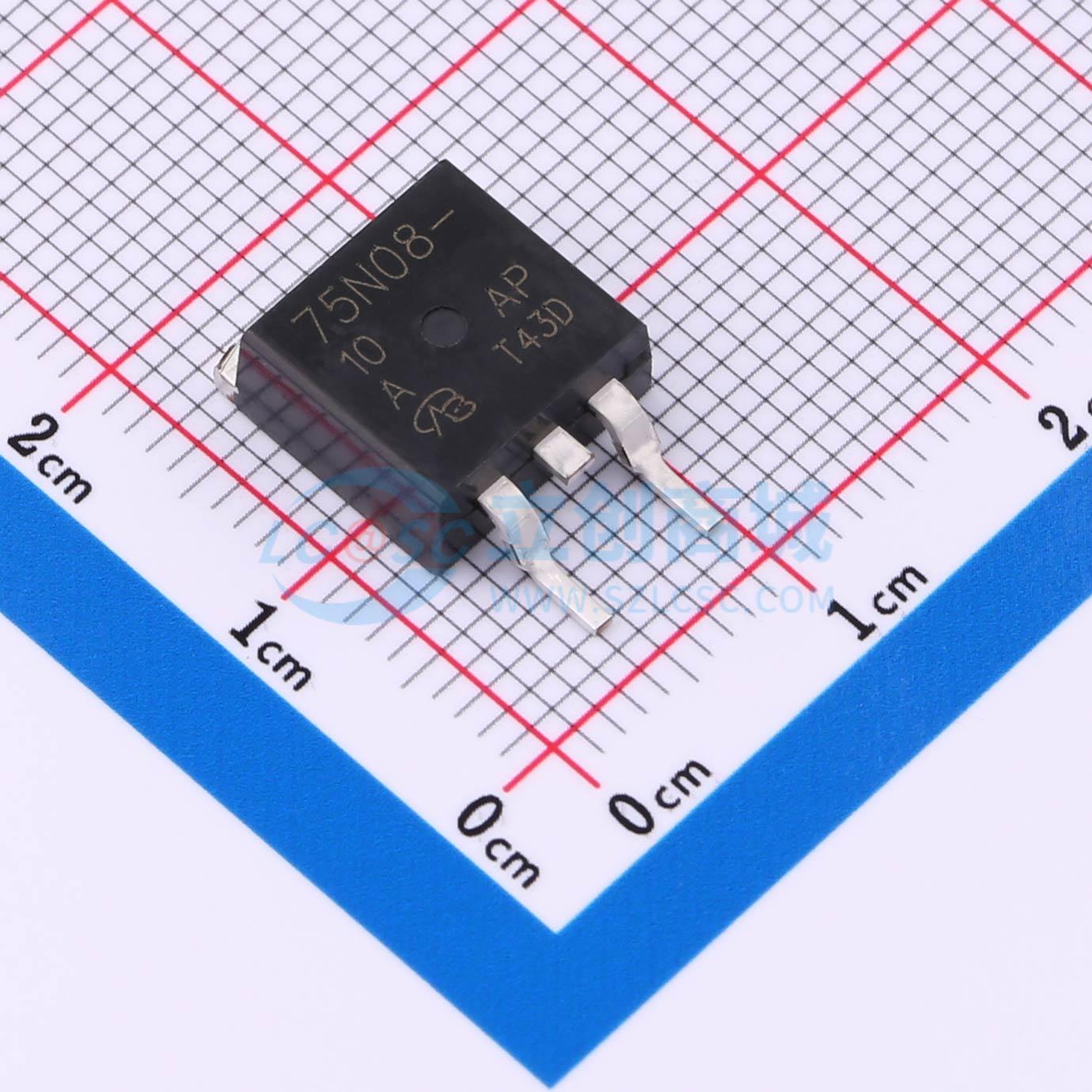 SUB75N08-10-E3-VB VBsemi(微碧半导体) TO-263 场效应管 现货