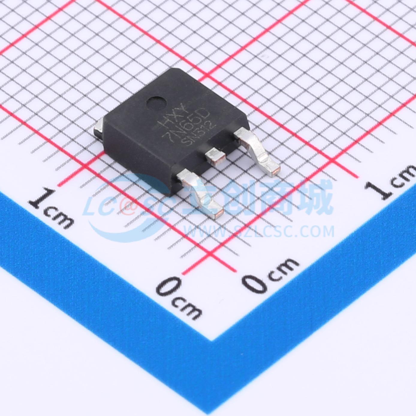 HXY7N65D HXY MOSFET(华轩阳电子) TO-252-2L 场效应管 现货