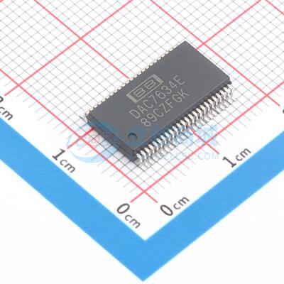 DAC7634E SSOP-48-300mil 全新原装 TI(德州仪器)