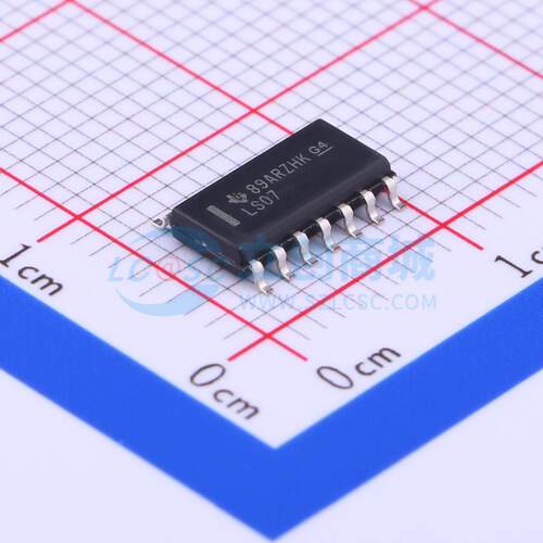 SN74LS07DR SOIC-14 全新原装 TI(德州仪器)