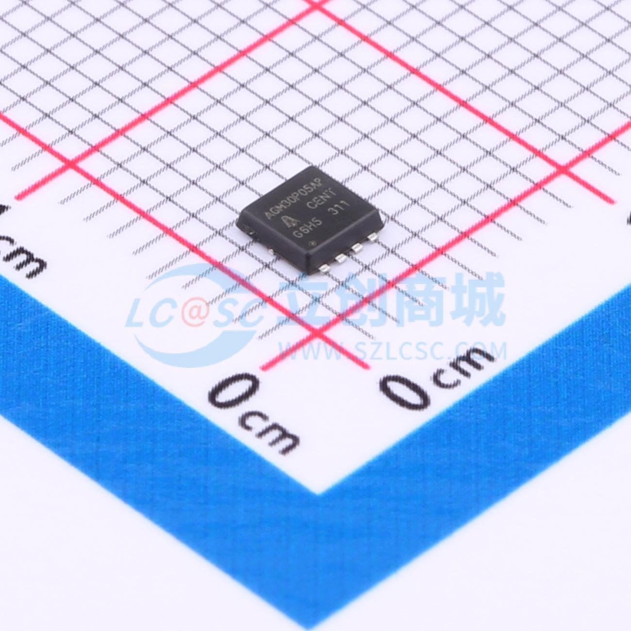 AGM30P05AP AGM-Semi(芯控源) PDFN-8(3.3x3.3) 场效应管 现货