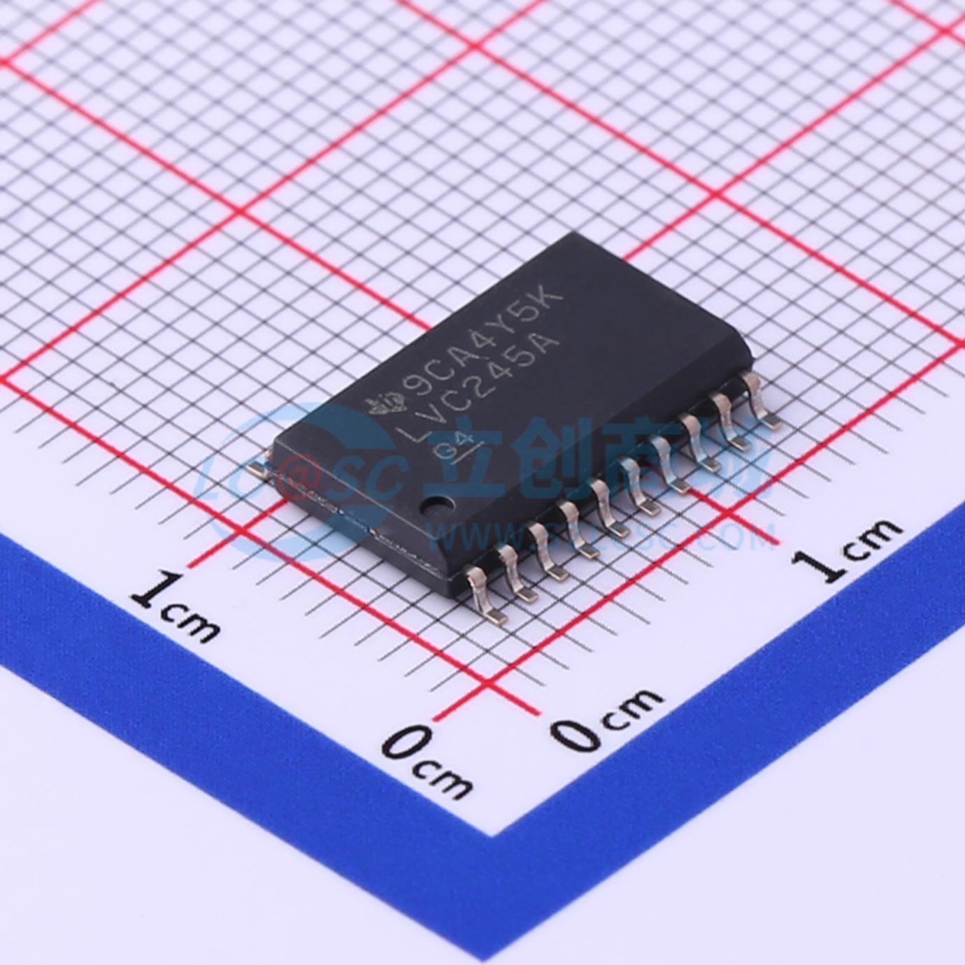 SN74LVC245ADWR SOIC-20-300mil 全新原装 TI(德州仪器) - 实物图