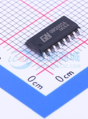 GN2003A GN(旌芯半导体) SOP-16 达林顿晶体管阵列 现货