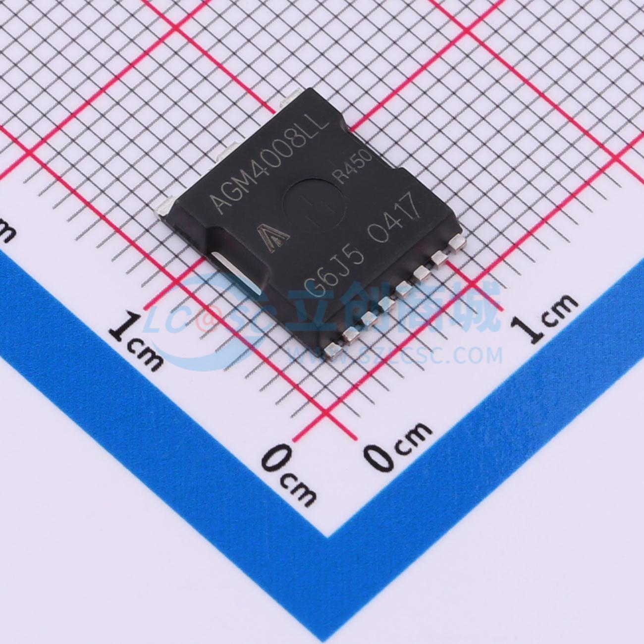 AGM4008LL AGM-Semi(芯控源) TOLL-8 场效应管 现货