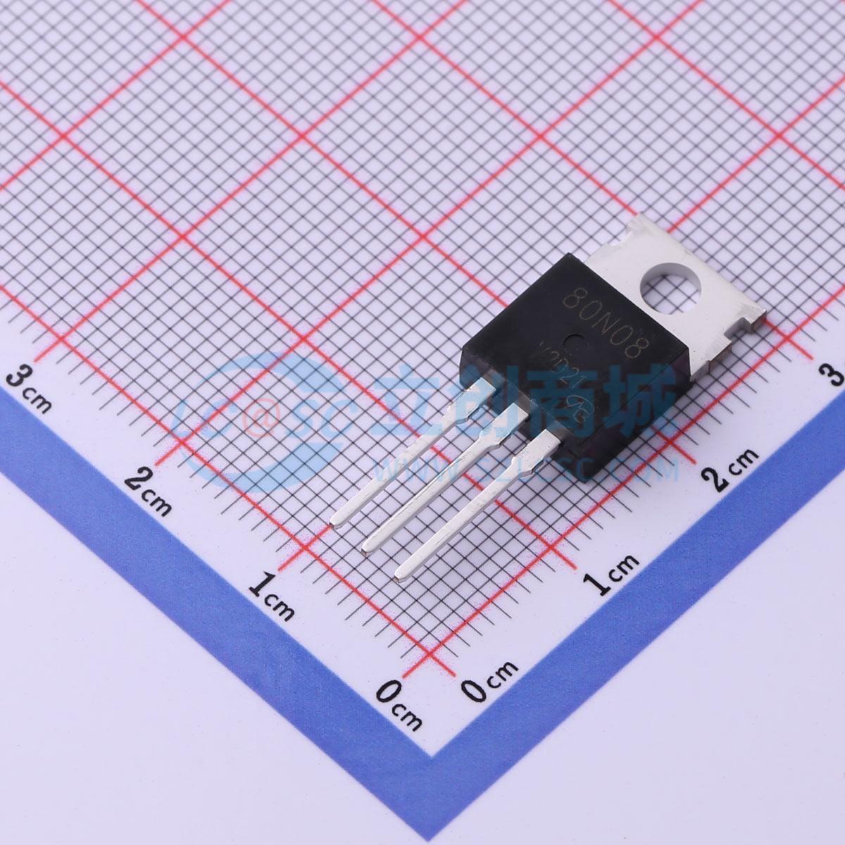 UTT80N08-VB VBsemi(微碧半导体) TO-220AB-3 场效应管 现货