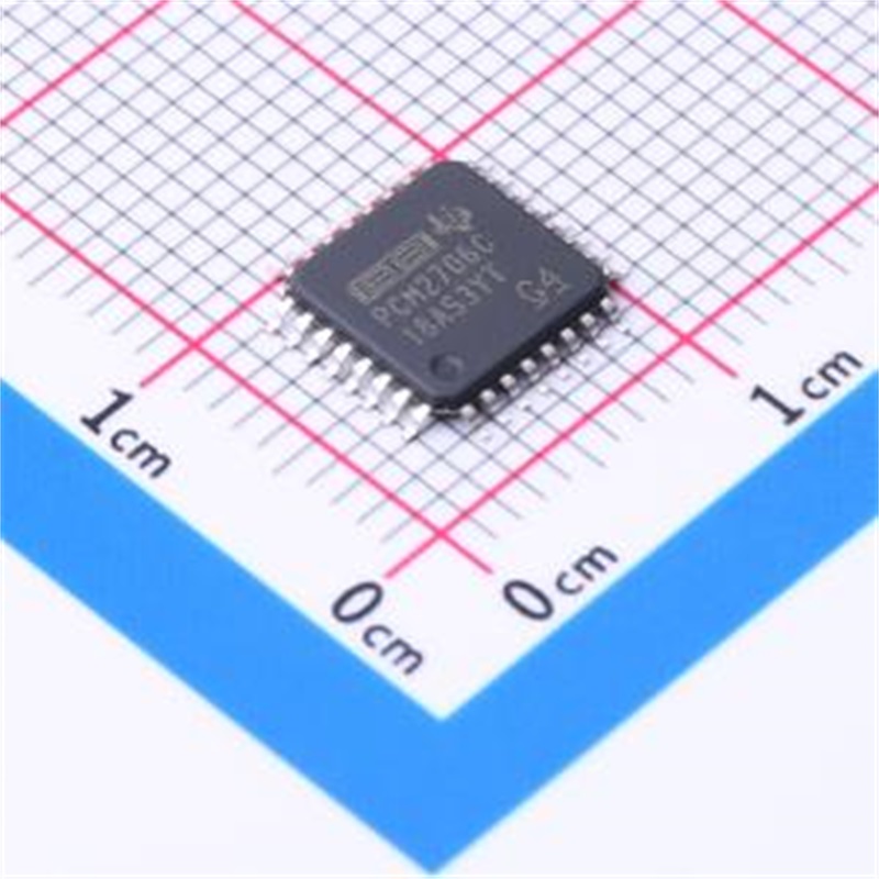 PCM2706CPJT TI TQFP-32(7x7) ADC/DAC-专用型