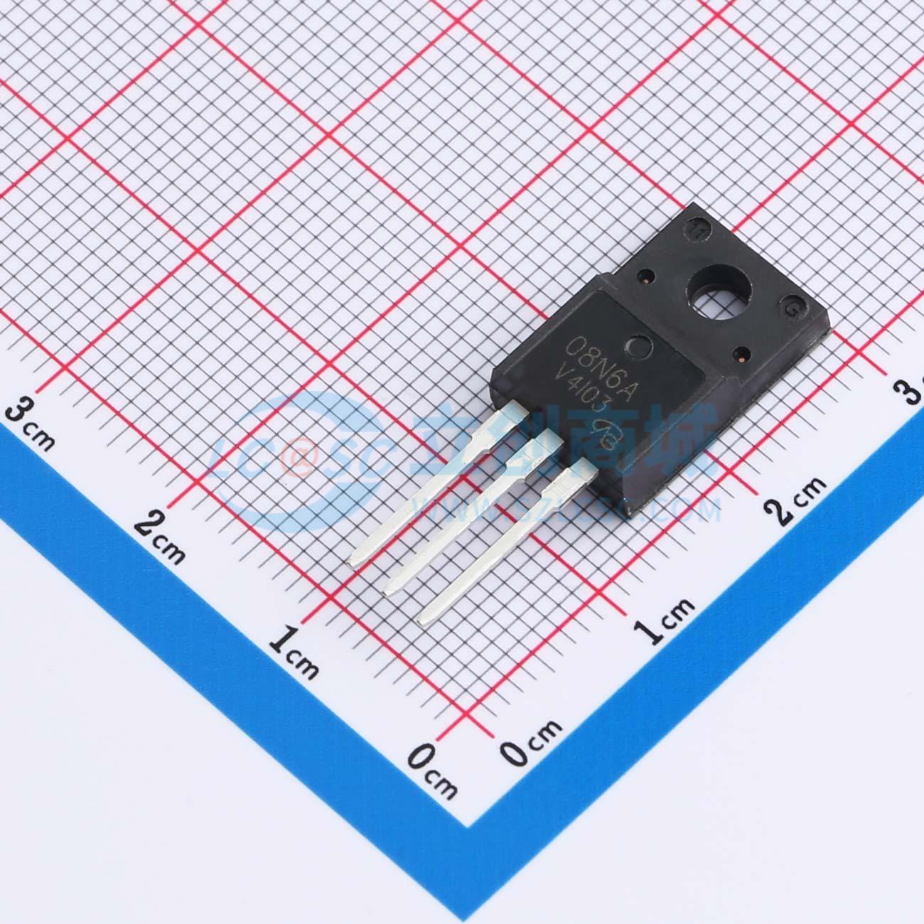 CEF08N6A-VB VBsemi(微碧半导体) TO-220F 场效应管 现货