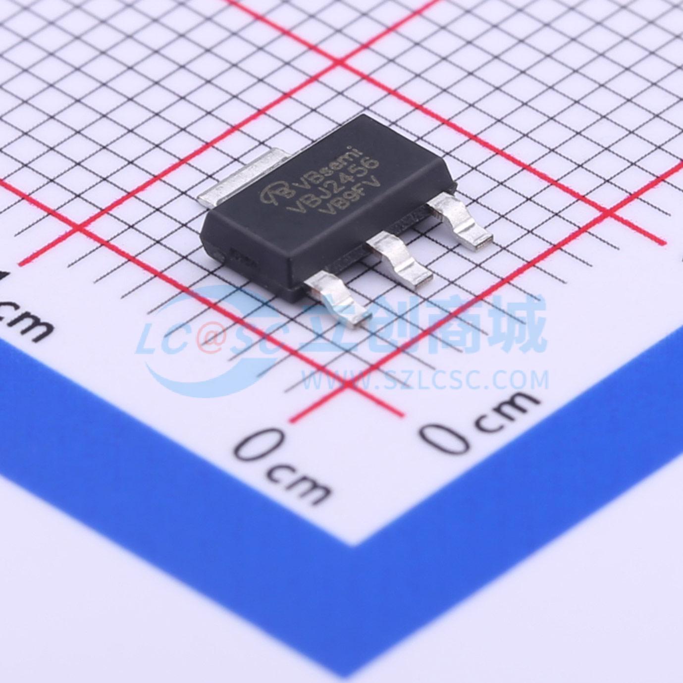 VBJ2456 VBsemi(微碧半导体) SOT-223-3 场效应管 现货