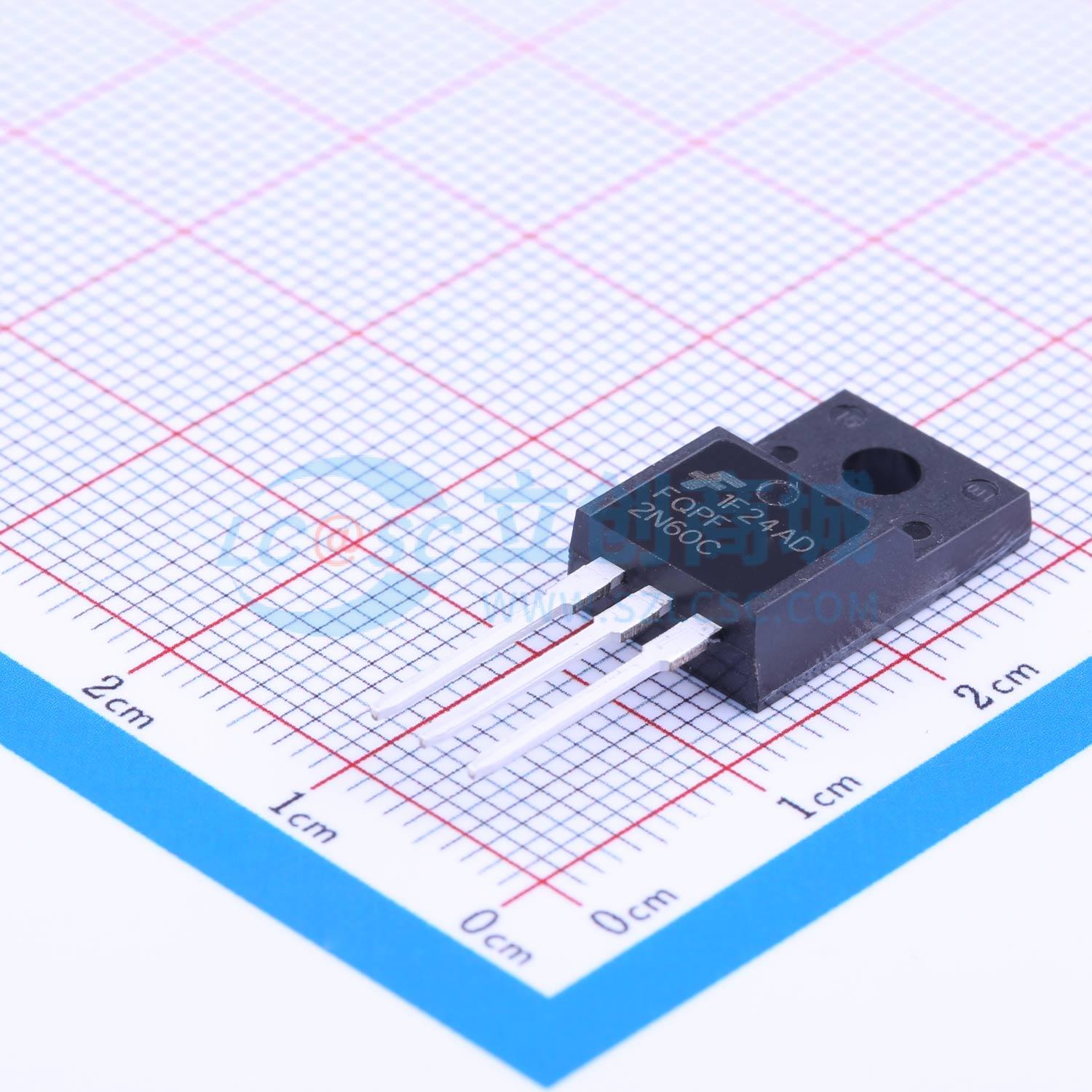 FQPF2N60C onsemi(安森美) TO-220F-3 场效应管 现货