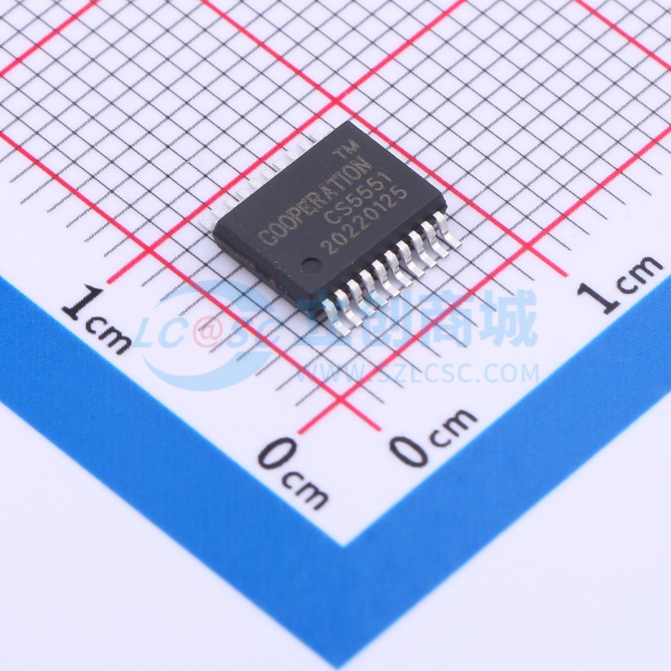 CS5551 SSOP-20 模数转换芯片ADC 全新现货